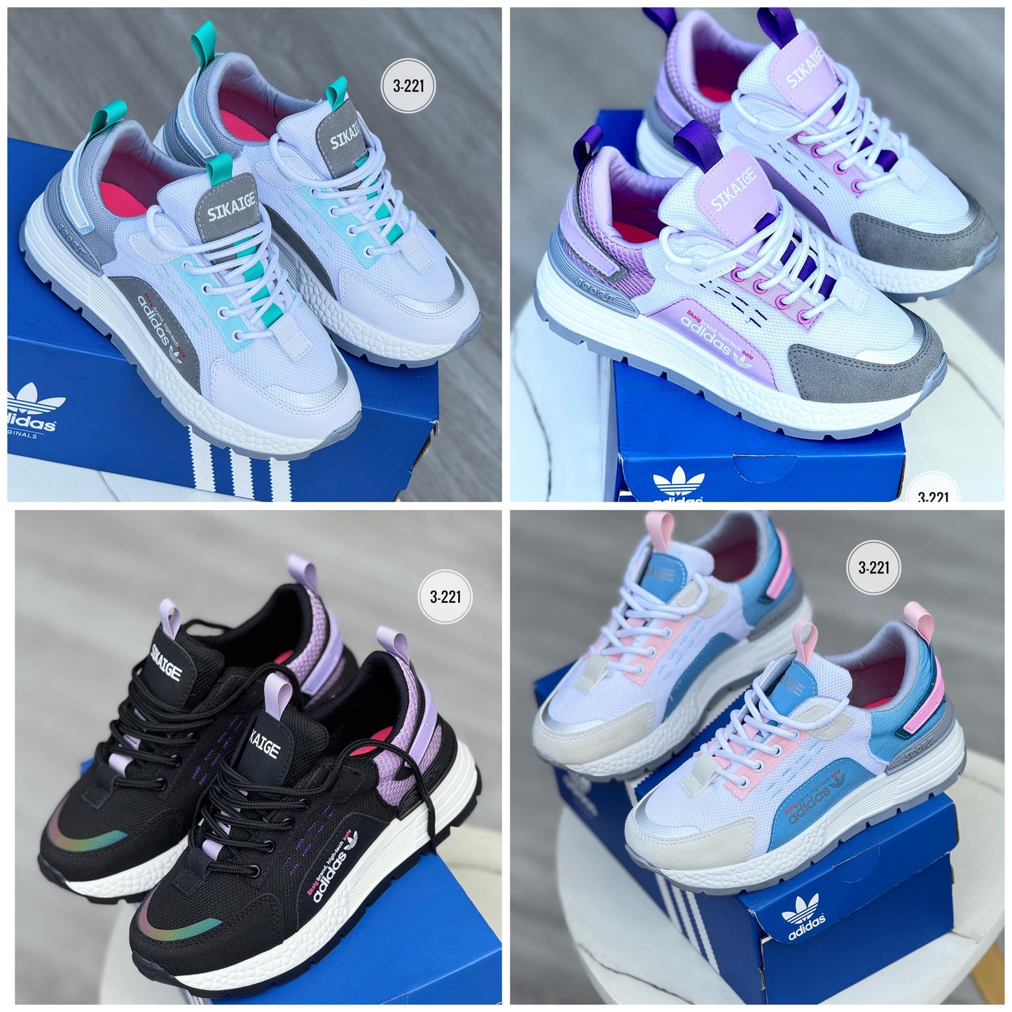 Tenis Adidas Sikaige Dama